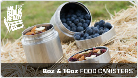 Stainless Steel Food Canisters